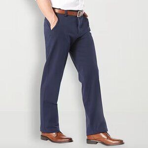 Dockers Workday Khaki Smart 360 Flex Mens Classic Fit Flat Front Pant, Sz 40x29